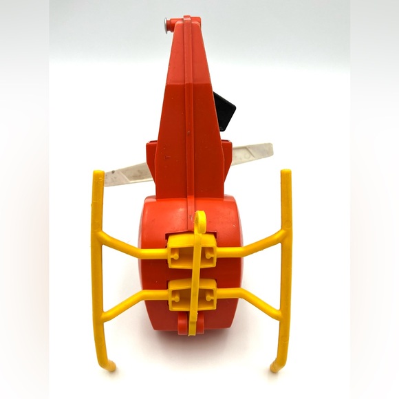 Vintage 1974 Fisher-Price Rescue Vehicle and Helicopter Set - Picture 13 of 15